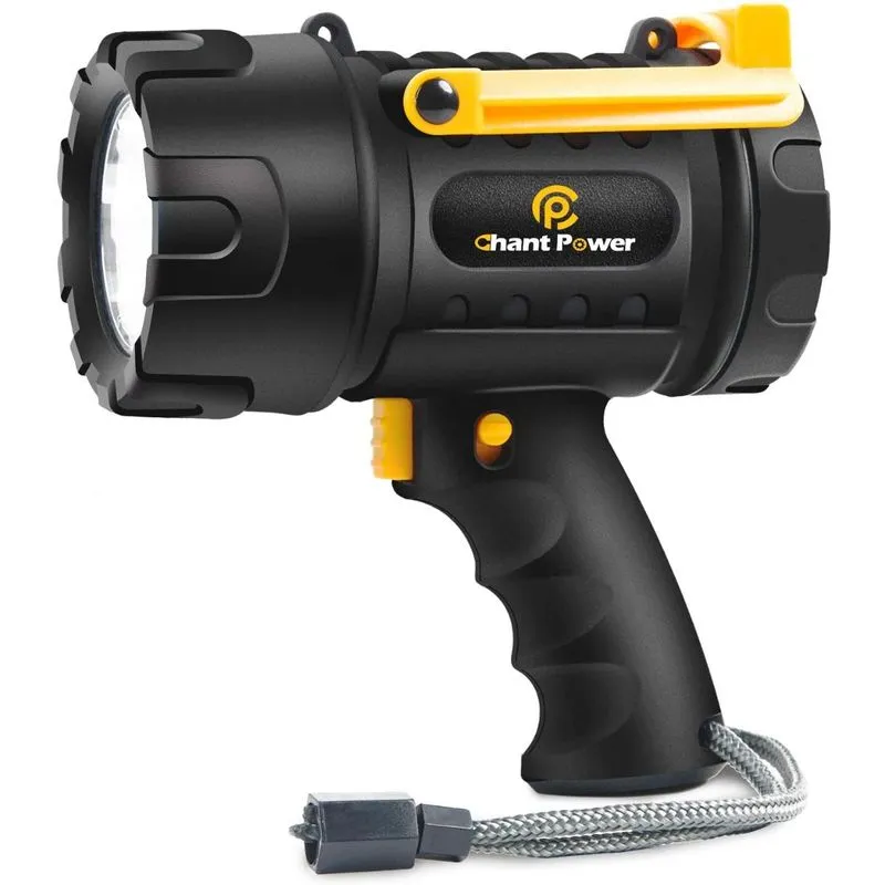 CHANTPOWER Lanterna 1600LM com USB á Prova DÁgua IPX6 18W Preta