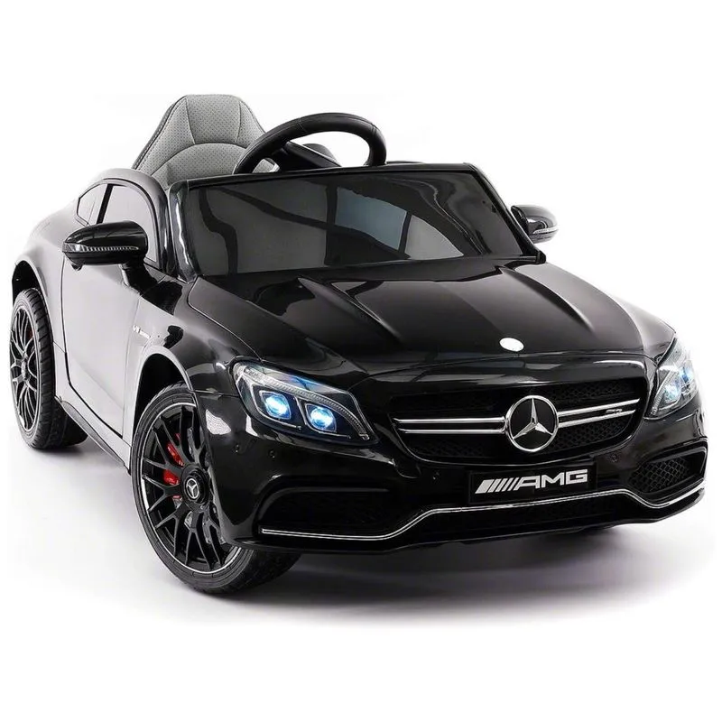 Moderno Carro, Carrinho Mercedes C63s 12v Recarregável, C, Mp3, Usb, Luzes, Preto, 3