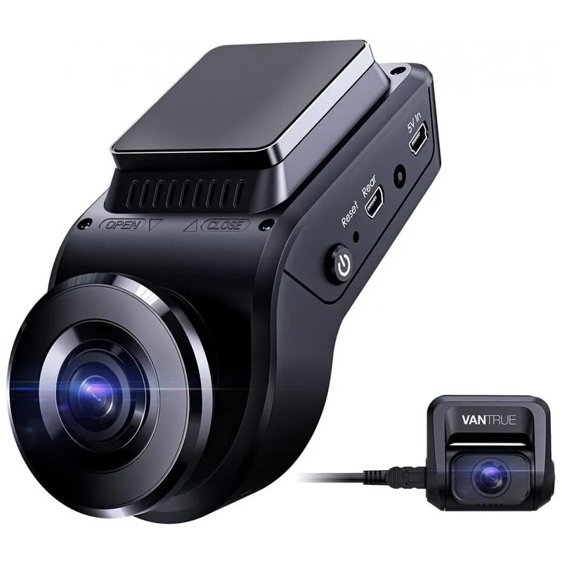 Camera Veicular Full Hd 1080p, 170, Com Gps, Gravacao 4k Ultra Hd, Visao Noturna, Wi Fi, Vantrue Ondash S1, Rosa