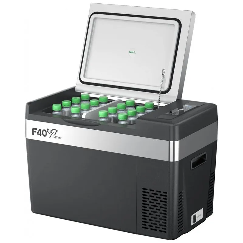 Frigobar, Cooler Eletrico Automotivo Portatil 28l, 60w, F40c4tmp, Preto