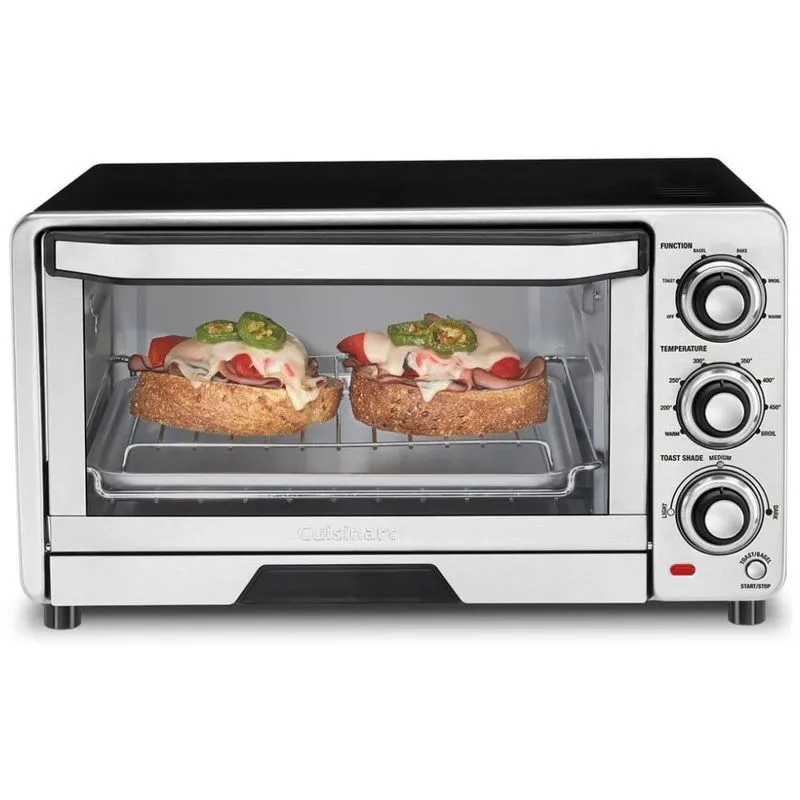 Forno Eletrico De Bancada, Aco Inoxidavel, 1800w, 110v, Cuisinart Tob 40n, Prateado