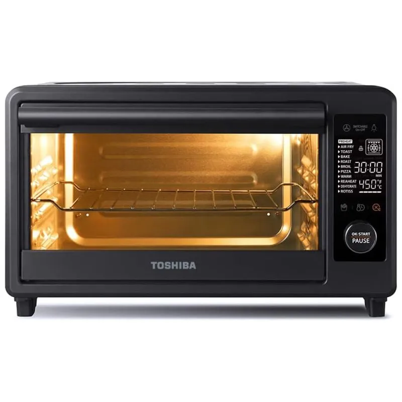 Forno Eletrico De Bancada 9 Definicoes, 1750w, 110v, Toshiba Tl2 Ac25czagr, Cinza
