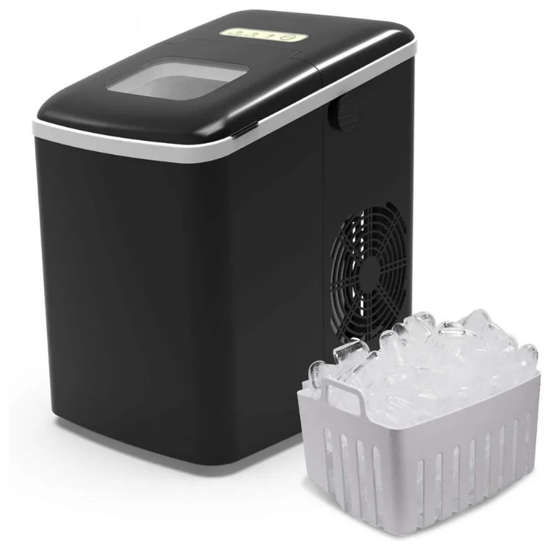 Novete Máquina De Gelo Automática Portátil Até 11 Kg De Gelo Em 24h, 110v, Prata