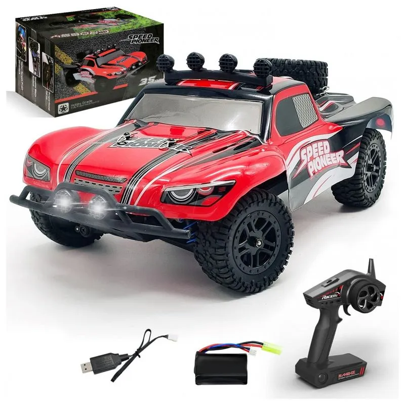 Volantexrc Carrinho De Controle Remoto Off Road Até 40 Km, H, Tração 4 X 4, Idade Recomendada 14