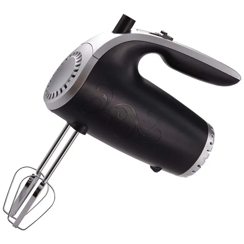 Batedeira De Mao Com 5 Velocidades, Aco Inoxidavel, 150w, 110v, Brentwood Hm 48b, Preto