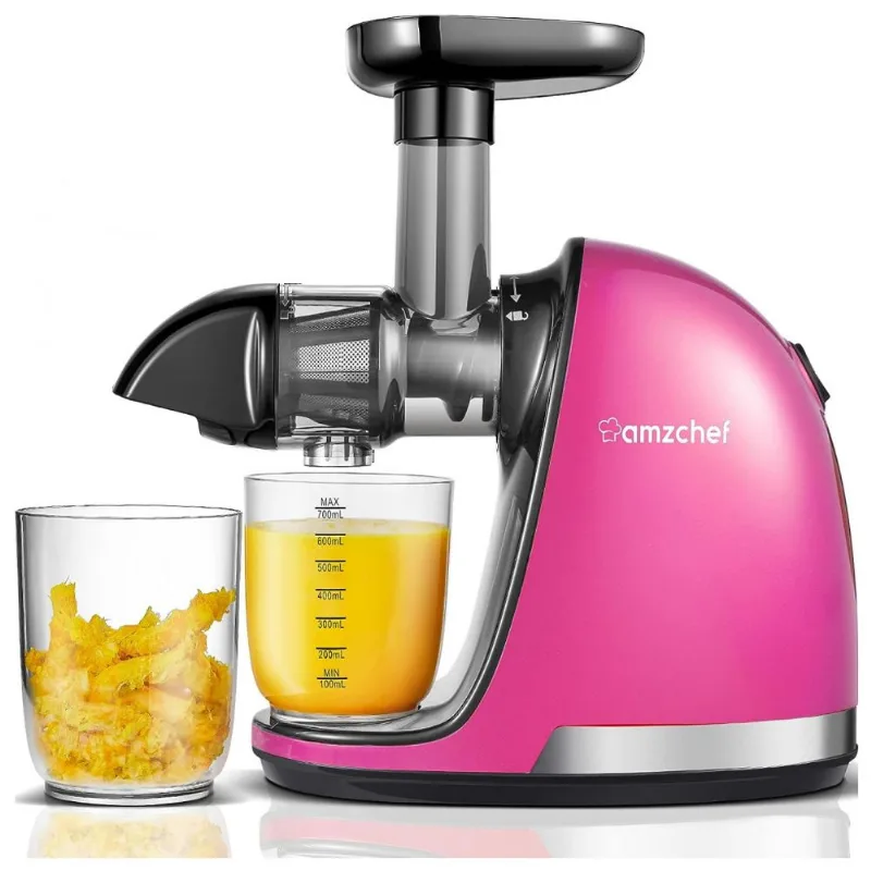 Centrífuga De Frutas De Bancada Silencioso Com Motor Reversível, 150w, Chef, 110v, Chef Zm1501, Laranja