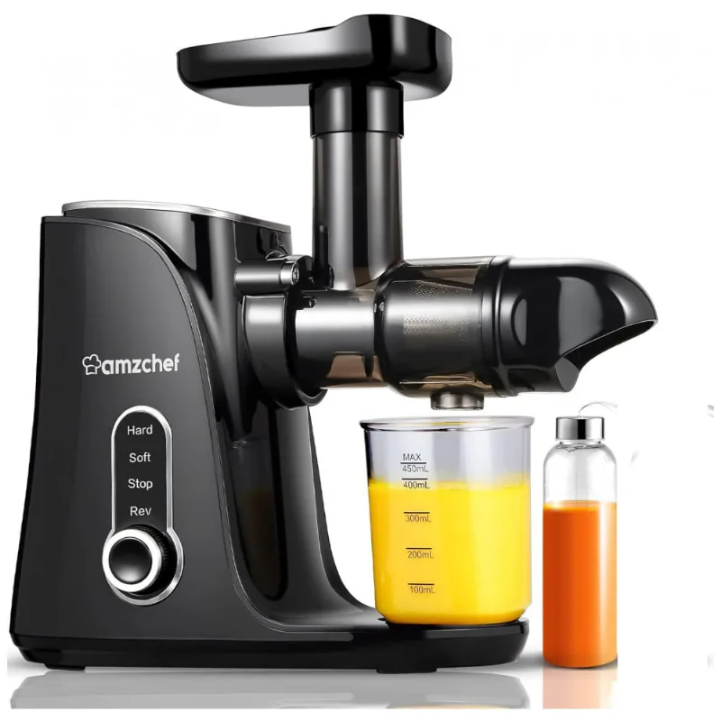 Centrifuga De Frutas De Bancada Silencioso Com Motor Reversivel, 150w, Chef, 110v, Chef Gm3001, Preto