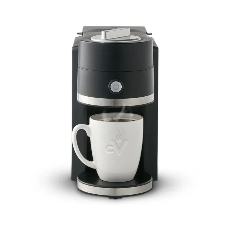 Teira Eletrica Expresso Compativel Com Capsulas De Cha E Cafe Singleserve, Barista, 110v, Cafe Valet, Preto