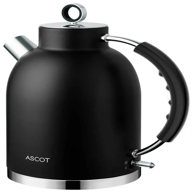 Ascot Chaleira Elétrica 1.7l, Aço Inoxidável, 1500w, 110v, Amarelo