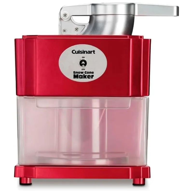 Maquina De Raspadinha Com Suporte Para Cone, 110v, Cuisinart Scm 10p1, Vermelho
