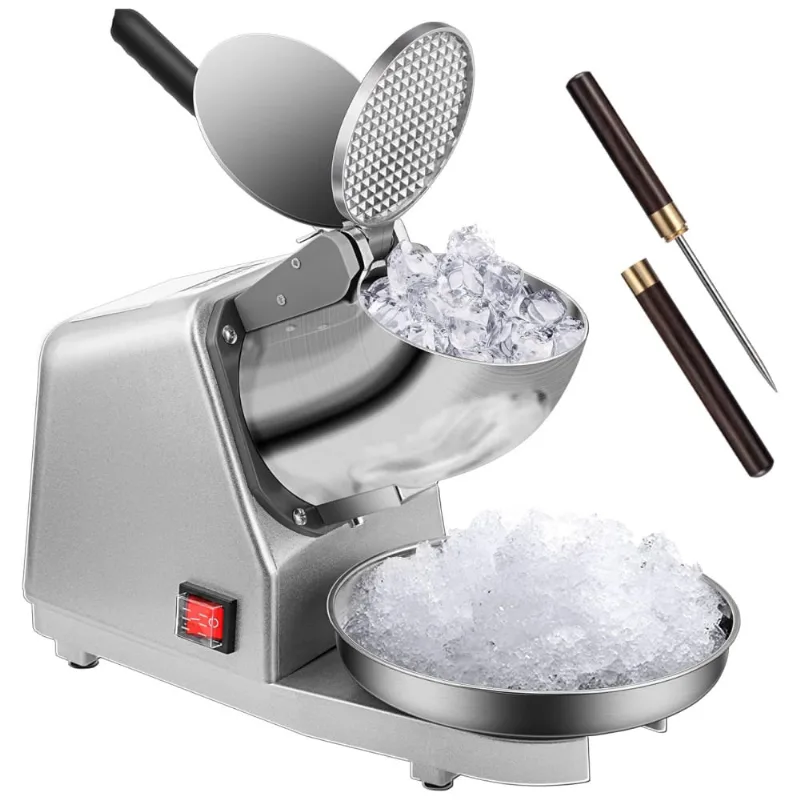 Maquina De Raspadinha Industrial, Aco Inoxidavel, 64 Kg, H, 110v, Vivohome Vh278 Sl, Prateado