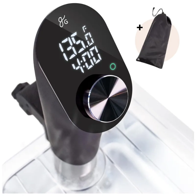 Termocirculador Eletrico Ultra Silencioso Para Ate 15l, 1100w, 110v, Greater Goods 0535, Preto