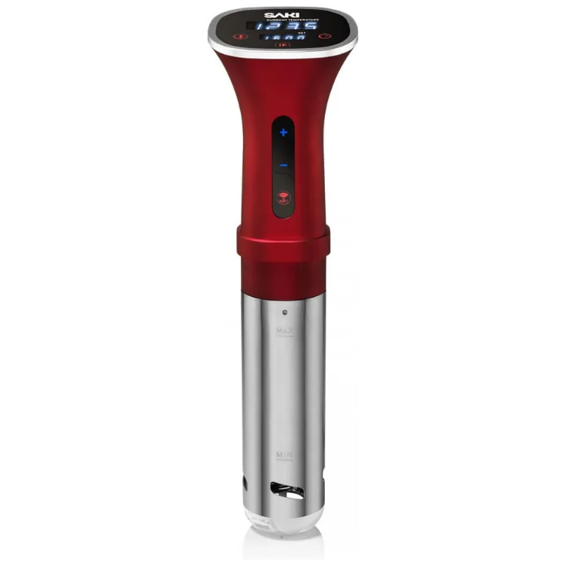 Termocirculador Eletrico Ultra Silencioso Para Ate 15l, 1000w, 110v, Saki Svj 3000w, Vermelho