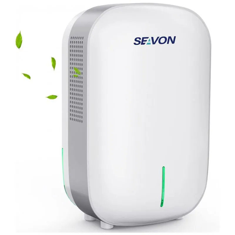 Desumidificador 800ml Com Mangueira De Drenagem, Area 24 M2, Seavon, Branco