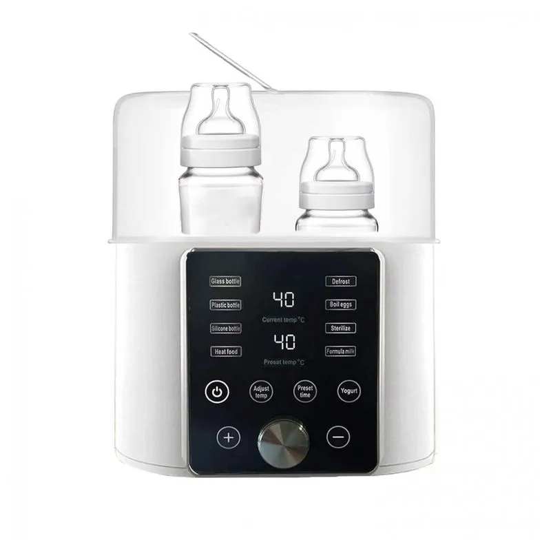 Aquecedor De Mamadeira, Aquece E Esteriliza Com Tela Digital, Mydio L, Branco