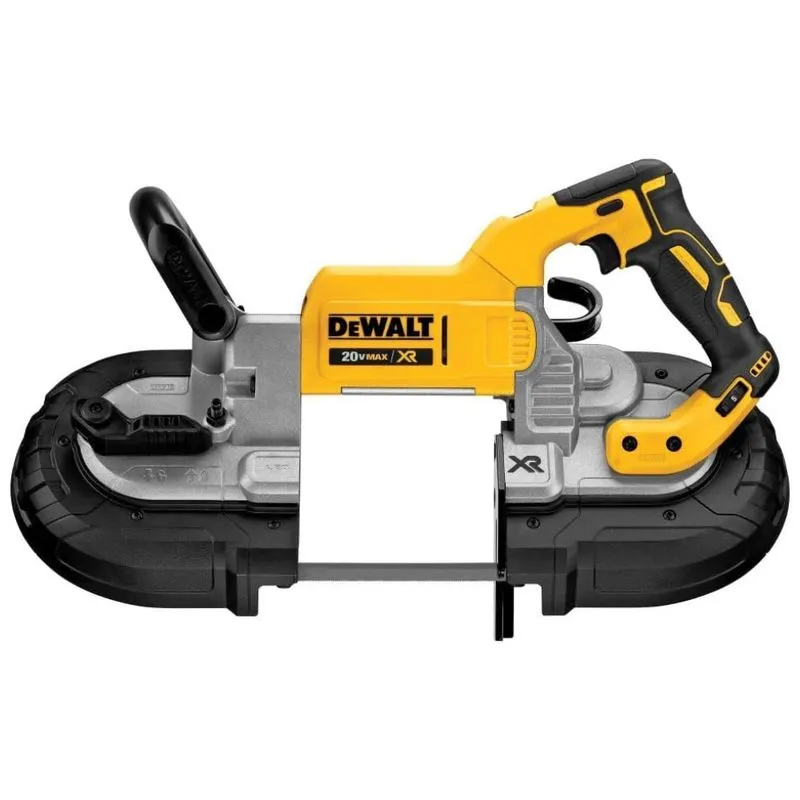 Serra De Fita Portatil Velocidade Variavel E Bateria Recarregavel, 20v, Dewalt Dcs374b, Amarelo