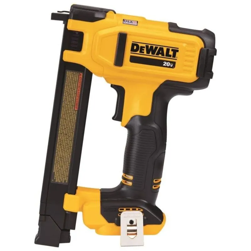 Grampeador De Cabo Com Led De Montagem, 20v, Dewalt Dcn701b, Amarelo