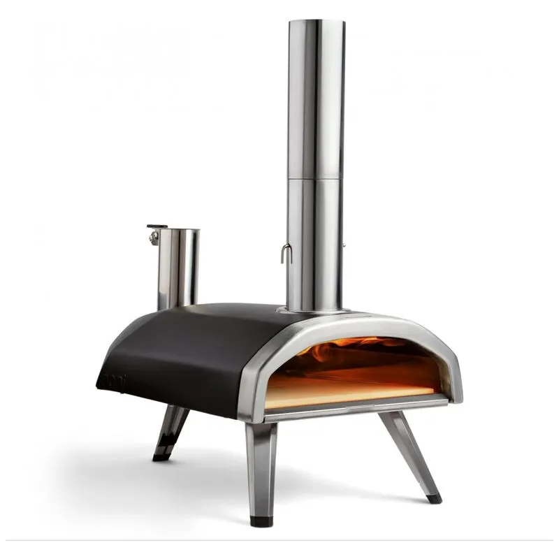 Fyra Forno De Pizza Portatil A Carvao, Aco Inoxidavel, Ooni Uu P0ad00, Preto