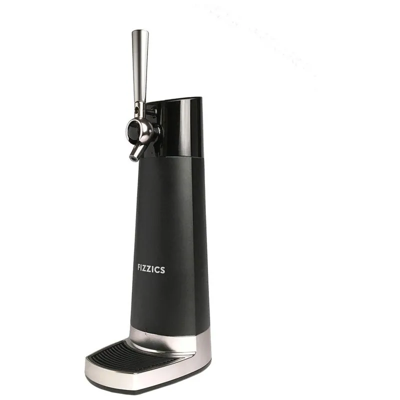 Chopeira Eletrica De Portatil Para Garrafas De 750 Ml, Fizzics Fz403, Preto