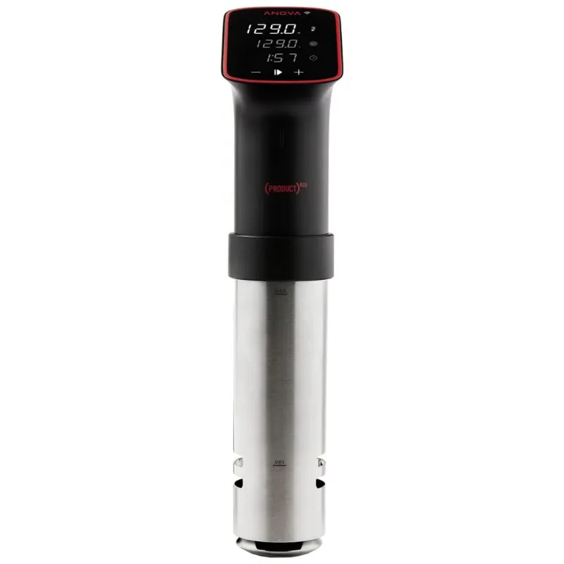Termocirculador Eletrico Ultra Silencioso Para Ate 50l, 1200w, 110v, Anova Culinary Precision Cooker Pro Red, Preto