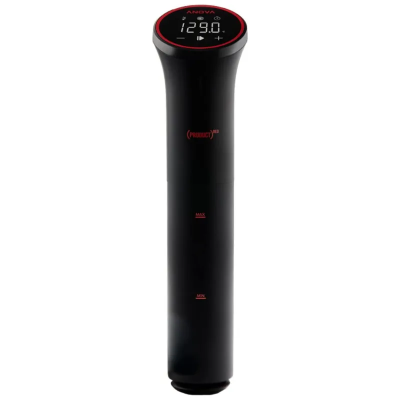 Termocirculador Eletrico Com Temporizador Digital Para Ate 16l, 750w, 110v, Anova Culinary Precision Cooker Nano Red, Preto