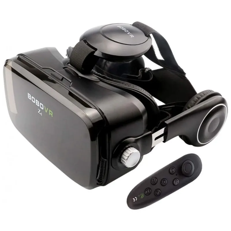 Bobovr Z4 Oculos De Realidade Virtual 3d Com Fones De Ouvido Para Celulares De Ate , Branco