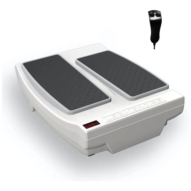 Pro Mini Simulador De Caminhada Motorizado Para Idosos Ideal Para Circulacao Das Pernas, Legxercise, Branco