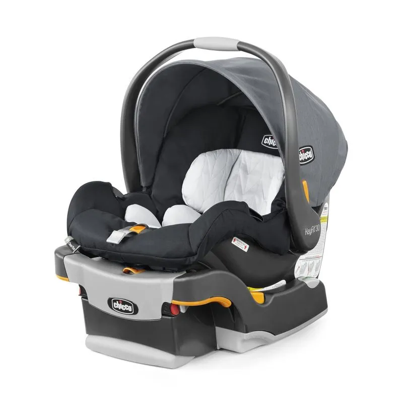 Bebe Conforto Keyfit 30 Com Base De 2 Estagios Para 1 A 13 Kg, Chicco 05087002560070, Cinza