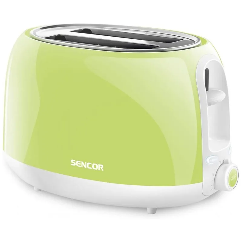 Torradeira Eletrica 2 Fatias Com 6 Niveis De Tostagem, 110v, Sencor Sts37gg, Verde