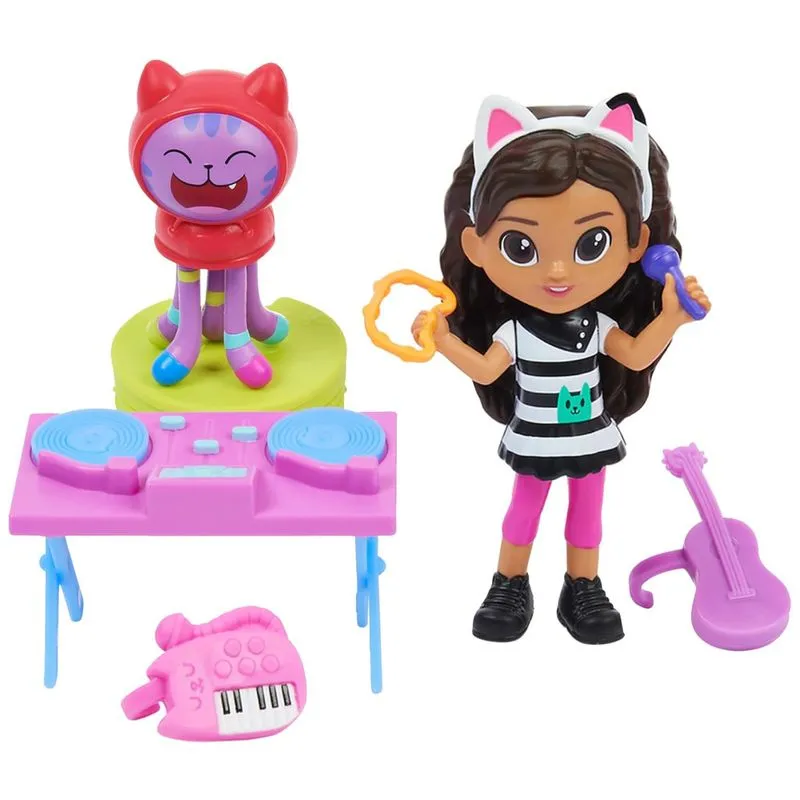 Set Karaoke Da Com 5 Acessorios Para Criancas A Partir De 3 Anos, Gabbys Dollhouse 6062024, Rosa