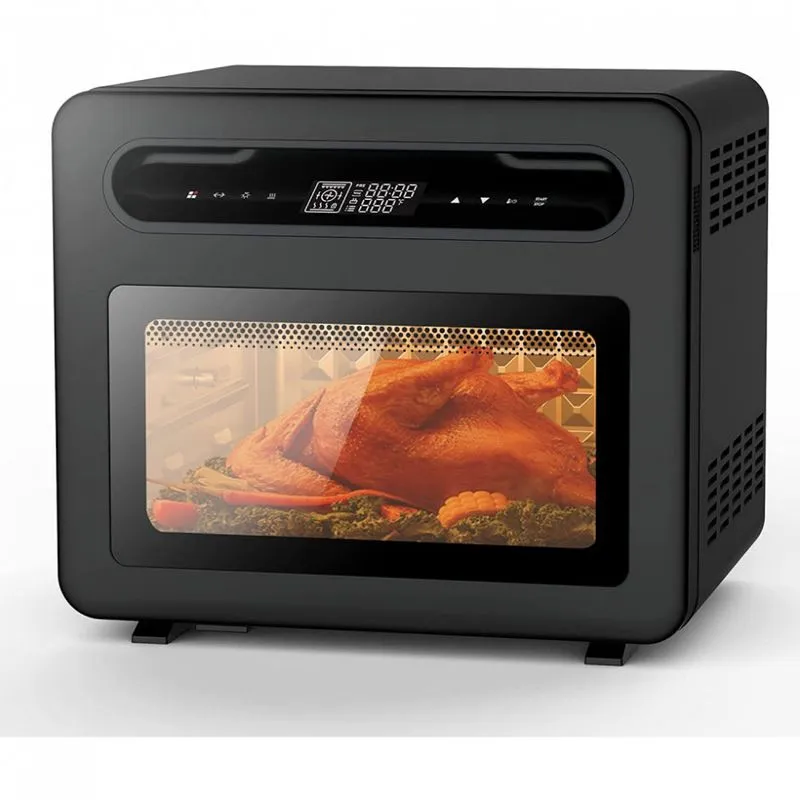 Geek Chef Fritadeira Elétrica Airfryer 26l Com 50 Modos E Painel De Controle Digital, 110v, 1650w, Preta