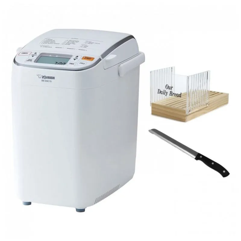 Bb Ssc10 Panificadora Automatica Com 10 Modos E Livro De Receitas, Branca, 110v, Zojirushi, Branco