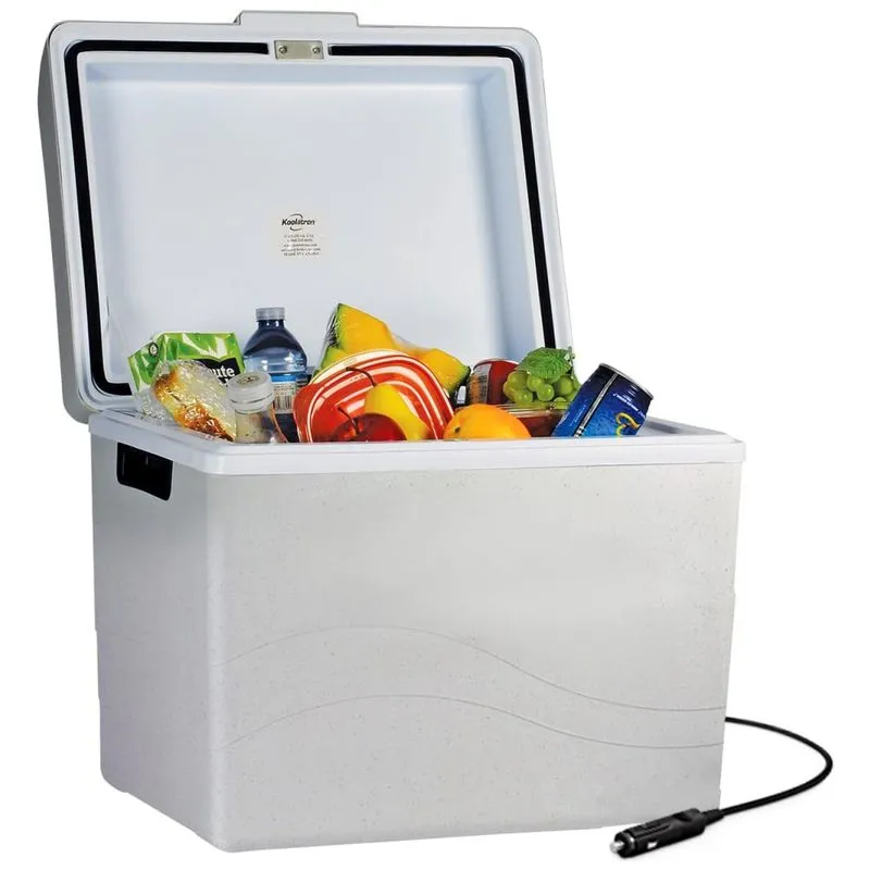 Mini Geladeira, Cooler Automotiva Eletrico Portatil 45l, 110v, Koolatron P95 Az, Branco