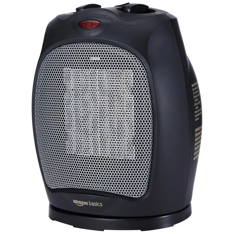 Aquecedor Eletrico Portatil Y Silencioso, 1500w, Y, 110v, Dq1928 Y, Preto