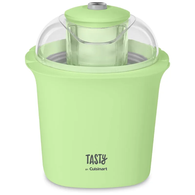 Maquina De Sorvete Automatica 1,5l De Capacidade, 110v, Tasty By Cuisinart Icm100tgrn, Terracota