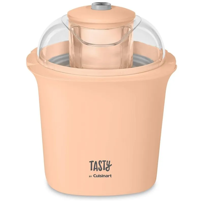 Maquina De Sorvete Automatica 1,5l De Capacidade, 110v, Tasty By Cuisinart Icm100ttn, Laranja