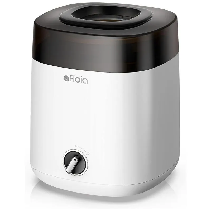 Maquina De Sorvete Automatica 2l De Capacidade, 28w, Branca, 110v, Afloia Coco, Branco