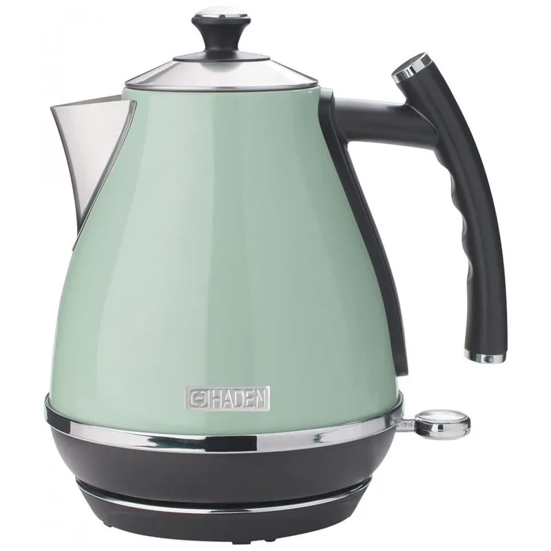 Chaleira Eletrica 1.7l Com Desligamento Automatico, Aco Inox, 110v, Haden 75008, Verde