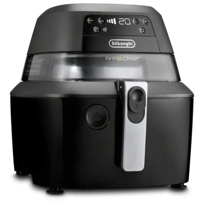 Fritadeira Eletrica Airfryer 5l Com 5 Predefinicoes, 1700w, 110v, Delonghi Fh2394.bk, Preto