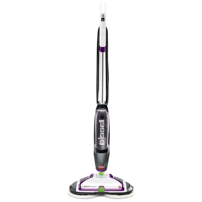 Esfregao Mop Eletrico Sem Fio A Bateria Com 6 Acessorios Extras, 110v, Bissell 20399, Preto