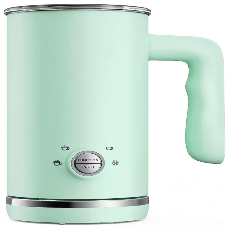Espumador De Leite Elétrico, Capacidade 300 Ml, Indicadores De Led, 110v, Milkyfo Mk1000, Verde
