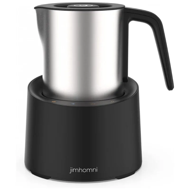 Espumador De Leite Eletrico, Capacidade 250 Ml, Aco Inox, 110v, J Jimhomni 3a Np772, Prateado