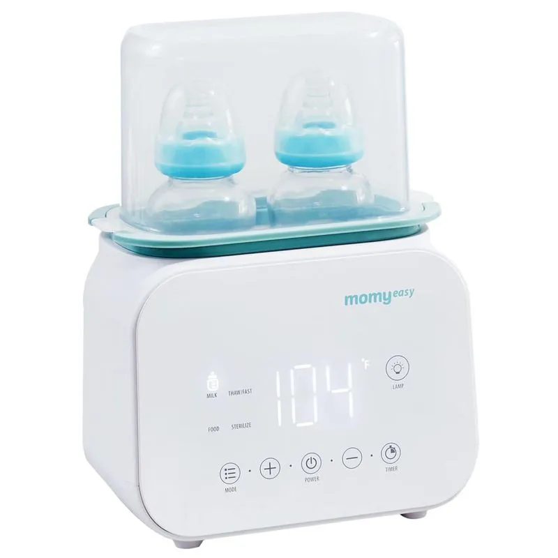 Aquecedor De Mamadeira Digital 7 Em 1 Com Visor Lcd Com Controle De Temperatura, E, 110v, Momyeasy 9600, Branco