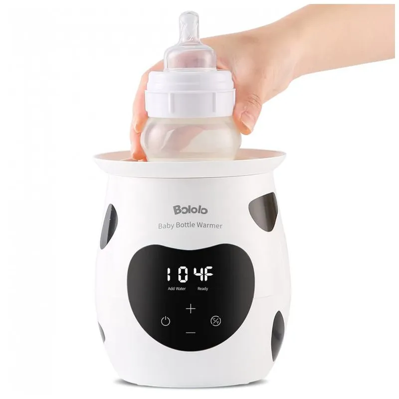 Aquecedor De Mamadeira Bololo Digital Portatil Com Controle Preciso De Temperatura, 110v, Momhome 7725, Branco