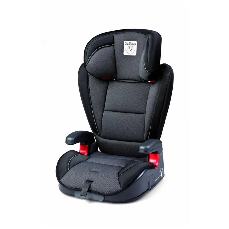 Assento Infantil Cadeira Automotiva Para Criancas De 18 A 54 Kg, Cristal, Peg Perego Imvi01us35dx13dp53, Preto