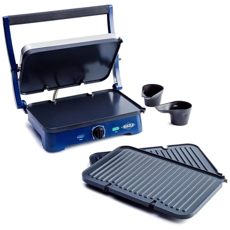 Sanduicheira Antiaderente 2 Fatias, 110v, Blue Diamond Cc002899 001, Azul