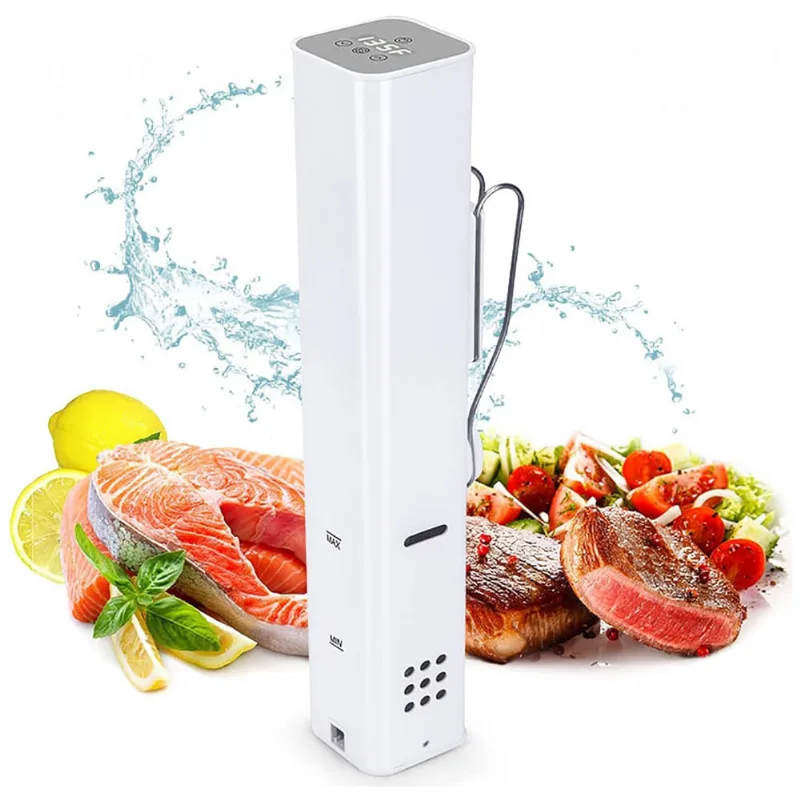 Termocirculador Eletrico 3d Com Tela Lcd E Controle De Temperatura, 1050w, 110v, Gaone, Branco