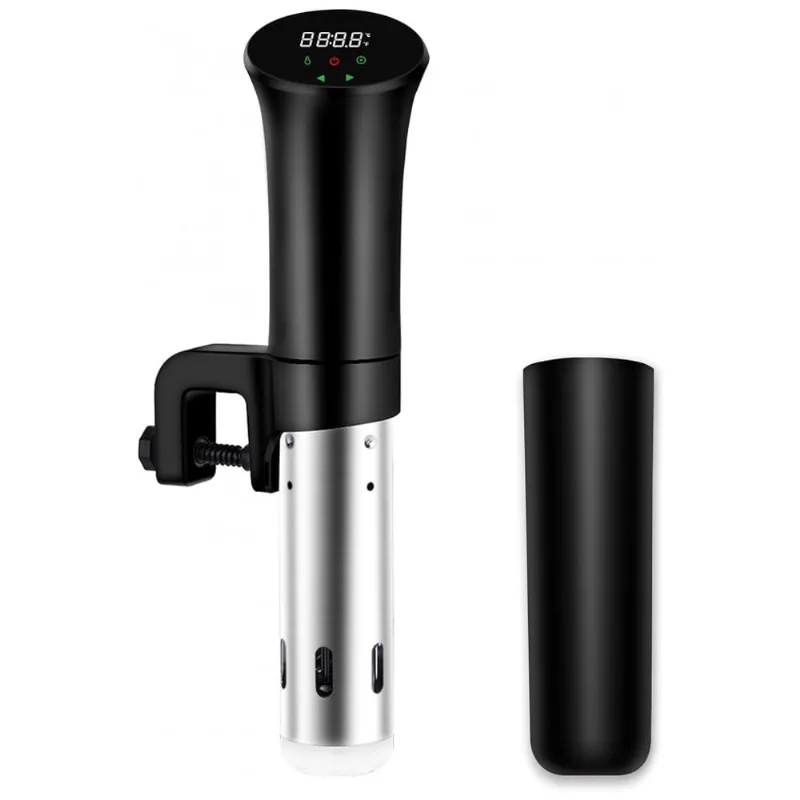 Termocirculador Eletrico Com Controle De Temperatura E Temporizador, 110v, Vpcok Direct, Preto