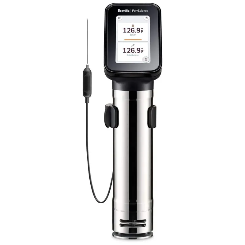 Termocirculador Eletrico Ultra Silencioso Para Ate 45l, 1450w, 110v, Breville Polyscience Csv750pss1buc1, Preto