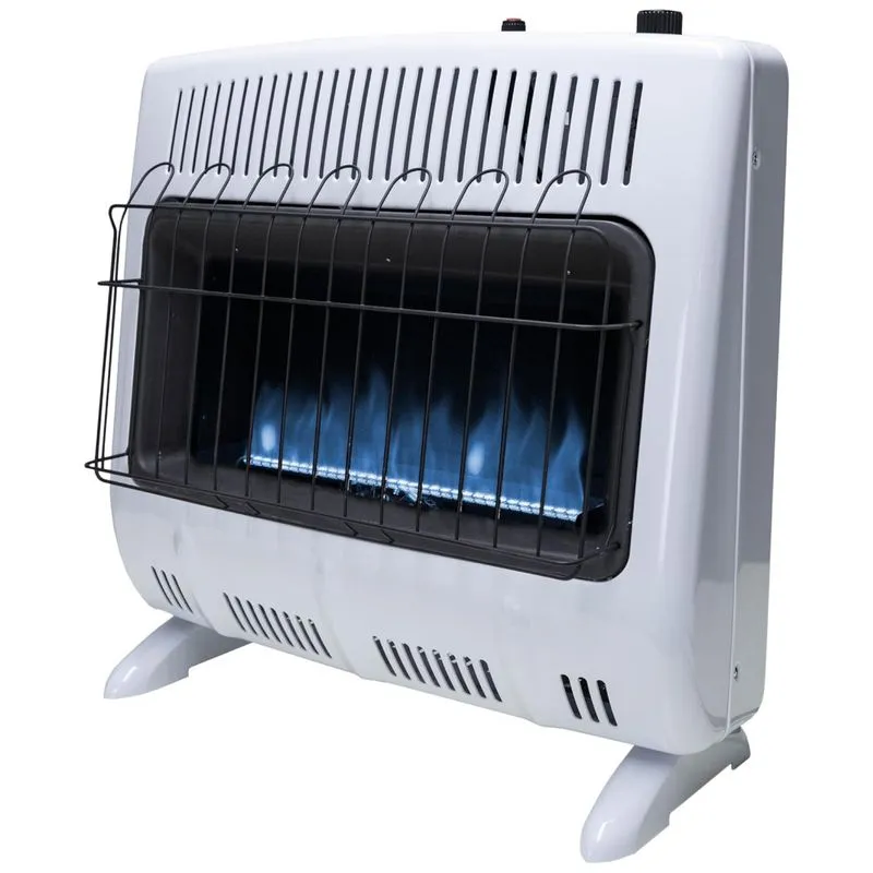 Aquecedor A Gas Portatil 30000 Btu Com Controle De Temperatura, Aquece Ate 41 M2, Mr. Heater F299730, Branco